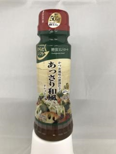 糖質コントロール あっさり和風ドレッシング１７０ □お取り寄せ品 【購入入数１２個】