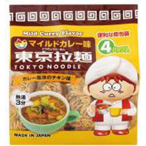 東京拉麺 マイルドカレー味１１２ｇ □お取り寄せ品 【購入入数４８個】（入荷までお時間がかかります）