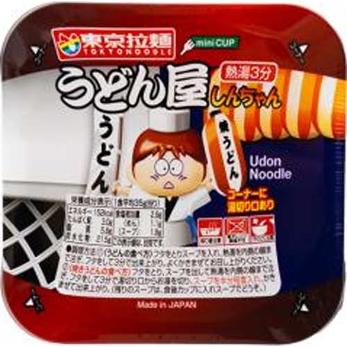 東京拉麺 うどん屋しんちゃん 【新商品 2/12 発売】 △ 【購入入数３０個】