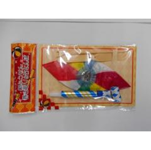 ベル玩具 紙風船巻取＆竹とんぼ □お取り寄せ品 【購入入数１２個】［おもちゃ］