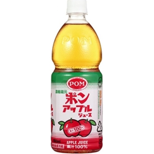 ＰＯＭ アップルジュース Ｐ８００ｍｌ △ 【購入入数６個】