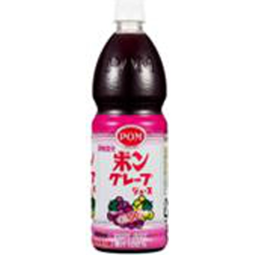 ＰＯＭ グレープジュース ８００ｍｌ △ 【購入入数６個】