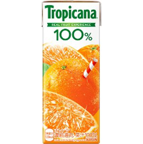 トロピカーナ １００％オレンジＬＬ２５０ｍｌ □お取り寄せ品 【購入入数２４個】