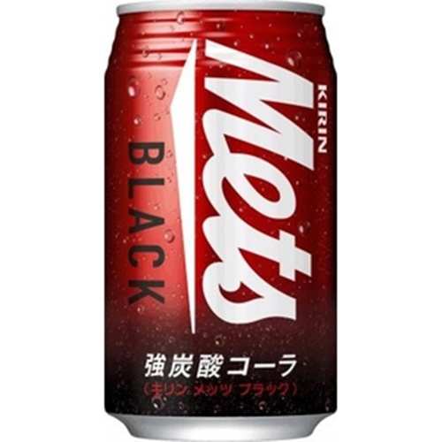 メッツ ブラック缶３５０ｍｌ 【今月の特売 飲料水】 △ 【購入入数２４個】
