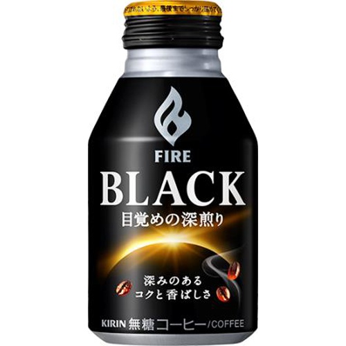 ファイア ブラック目覚めの深煎りＢ缶２７５ｇ 【今月の特売 飲料水】 △ 【購入入数２４個】