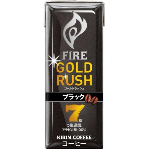 ファイア ゴールドラッシュ ブラック紙２００ｍｌ □お取り寄せ品 【購入入数２４個】