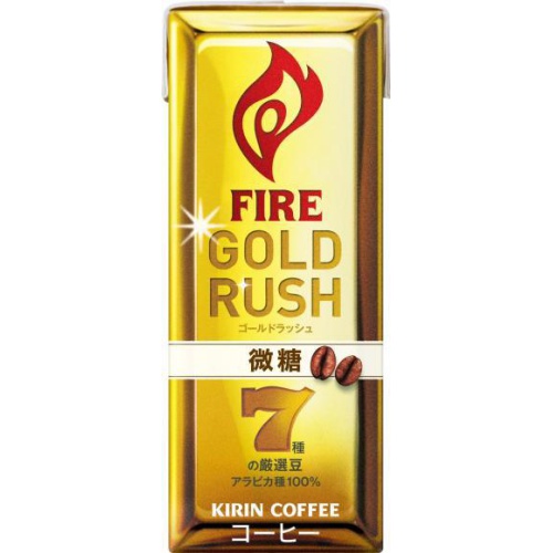 ファイア ゴールドラッシュ 微糖紙２００ｍｌ □お取り寄せ品 【購入入数２４個】