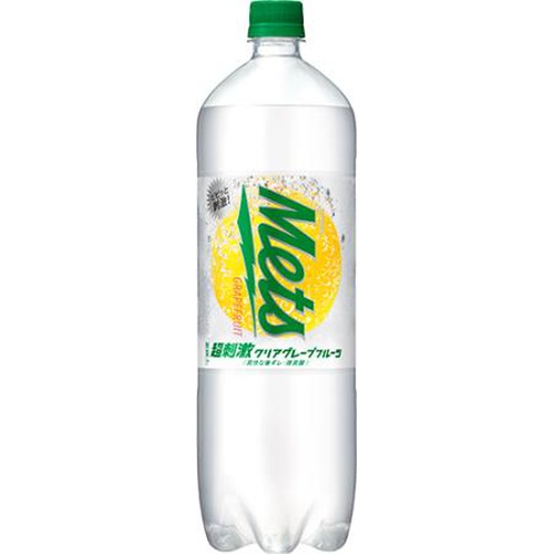 メッツ 超刺激クリアグレープフルーツ １．５Ｌ 【今月の特売 飲料水】 □お取り寄せ品 【購入入数８個】