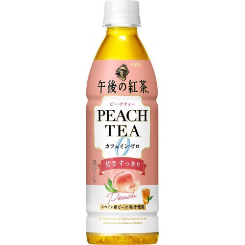 午後の紅茶 カフェインゼロ ピーチティーＰ４３０ 【今月の特売 飲料水】 △ 【購入入数２４個】