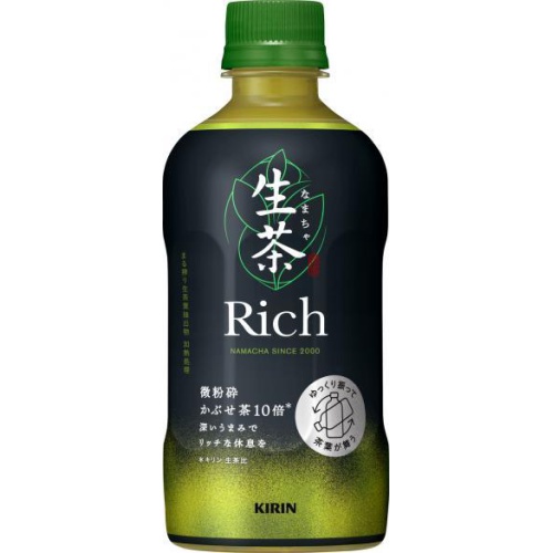 キリン 生茶リッチ Ｐ４００ｍｌ 【今月の特売 飲料水】 △ 【購入入数２４個】