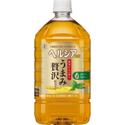 キリン ヘルシア緑茶うまみ贅沢Ｐ１０００ｍ □お取り寄せ品 【購入入数１２個】