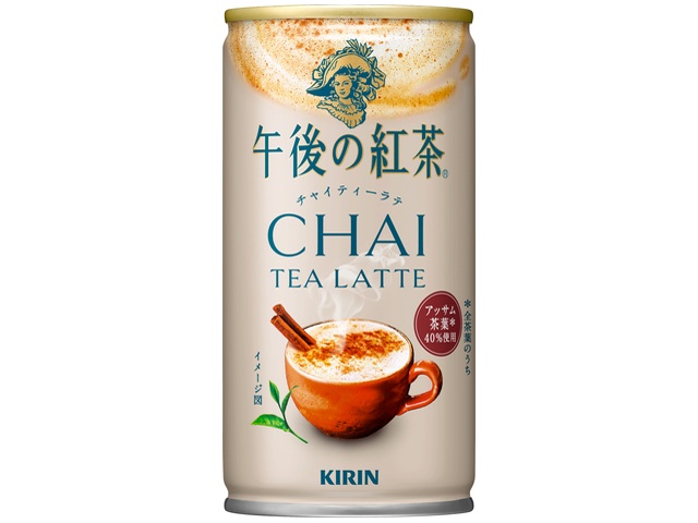 午後の紅茶 チャイティーラテ Ｈ＆Ｃ缶１８５ｇ 【新商品 9/30 発売】 □お取り寄せ品 【購入入数３０個】