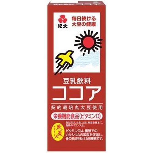 キッコーマン ソイＦ 豆乳飲料ココア 紙２００ｍｌ □お取り寄せ品 【購入入数１８個】