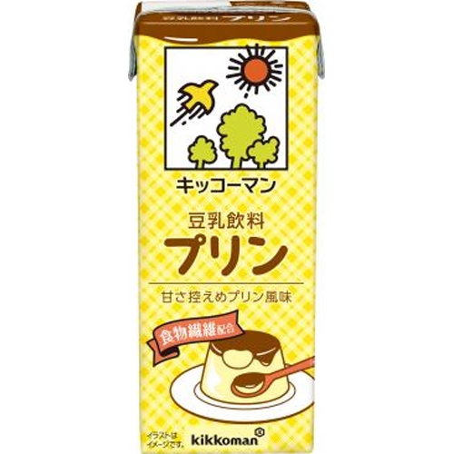 キッコーマン ソイＦ 豆乳飲料プリン 紙２００ｍｌ 【新商品 4/1 発売】 △ 【購入入数１８個】