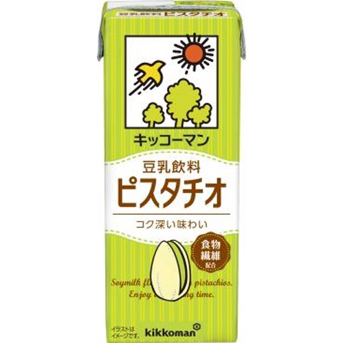 キッコーマン ソイＦ 豆乳飲料ピスタチオ紙２００ｍｌ 【新商品 4/1 発売】 □お取り寄せ品 【購入入数１８個】