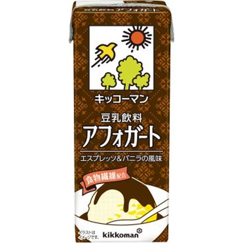 キッコーマン ソイＦ 豆乳飲料アフォガート 紙２００ｍｌ 【新商品 4/1 発売】 □お取り寄せ品 【購入入数１８個】