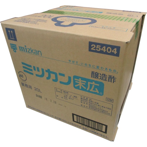 ミツカン ２０Ｌ 末広業務用 □お取り寄せ品 【購入入数１個】