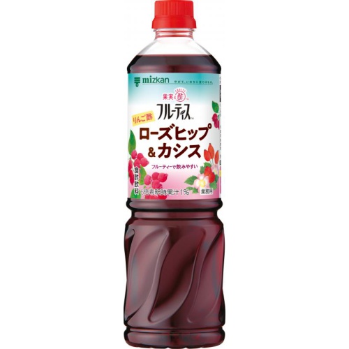 ミツカン 業フル りんご酢ローズヒップ＆カシス１Ｌ 【今月の特売 飲料水】 □お取り寄せ品 【購入入数８個】