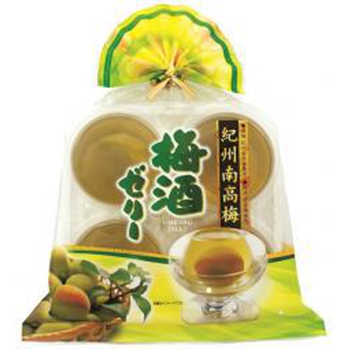 金澤兼六 紀州南高梅梅酒ゼリー４個 □お取り寄せ品 【購入入数１２個】