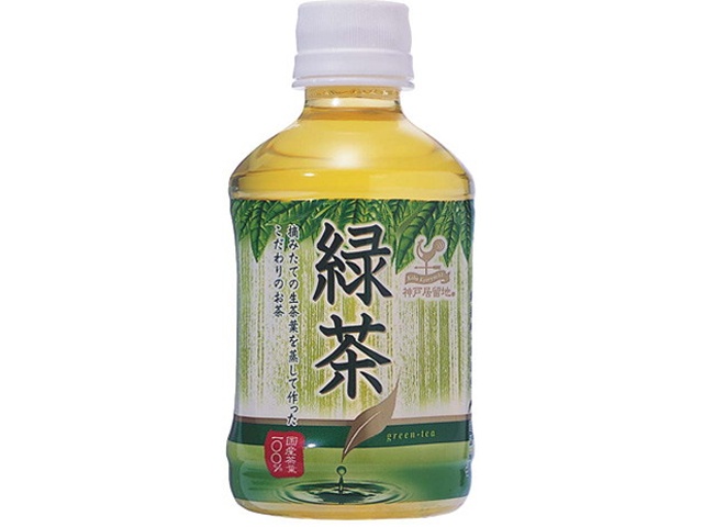 神戸居留地 緑茶 Ｐ２８０ｍｌｌ 【新商品 10/4 発売】 □お取り寄せ品 【購入入数２４個】
