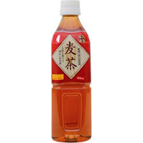 富永貿易 神戸茶房麦茶 Ｐ５００ｍｌ □お取り寄せ品 【購入入数２４個】