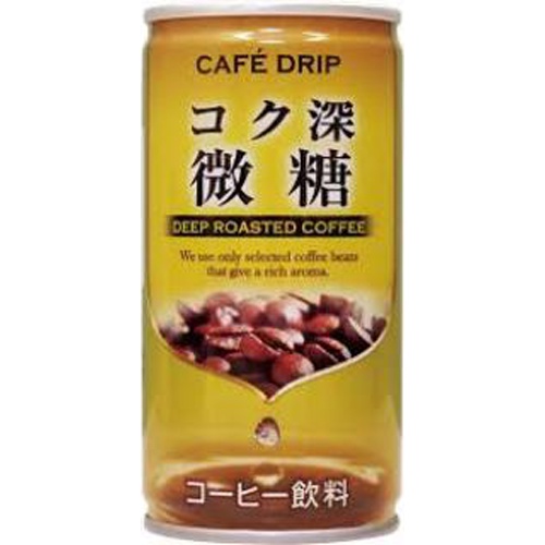 富永貿易 カフェドリップコク深微糖１８５ｇ □お取り寄せ品 【購入入数３０個】