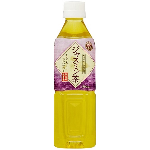 富永貿易 神戸茶房 ジャスミン茶 Ｐ５００ｍｌ □お取り寄せ品 【購入入数２４個】