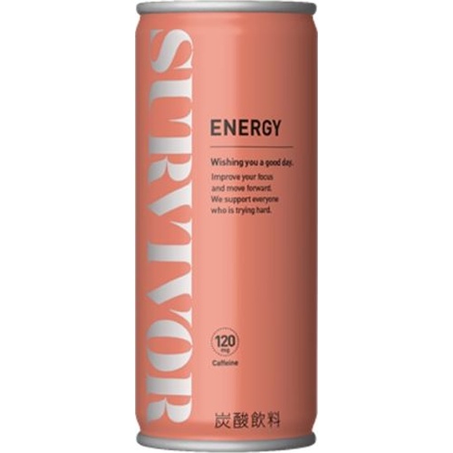 富永 サバイバーエナジードリンク缶２５０ｍｌ □お取り寄せ品 【購入入数３０個】