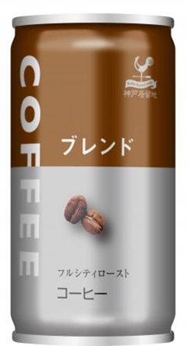 神戸居留地 ブレンドコーヒー 缶１８５ｇ □お取り寄せ品 【購入入数２４個】