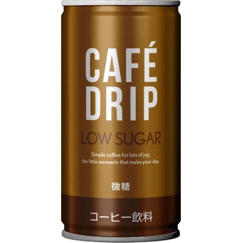 富永 カフェドリップ 微糖コーヒー缶１８５ｇ 【新商品 8/1 発売】 □お取り寄せ品 【購入入数３０個】