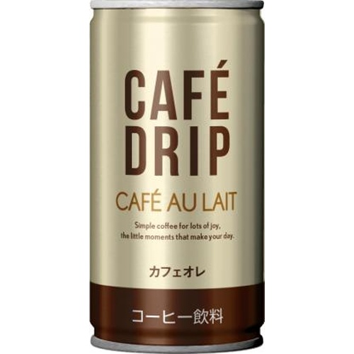 富永 カフェドリップ カフェオレ缶１８５ｇ 【新商品 8/1 発売】 □お取り寄せ品 【購入入数３０個】