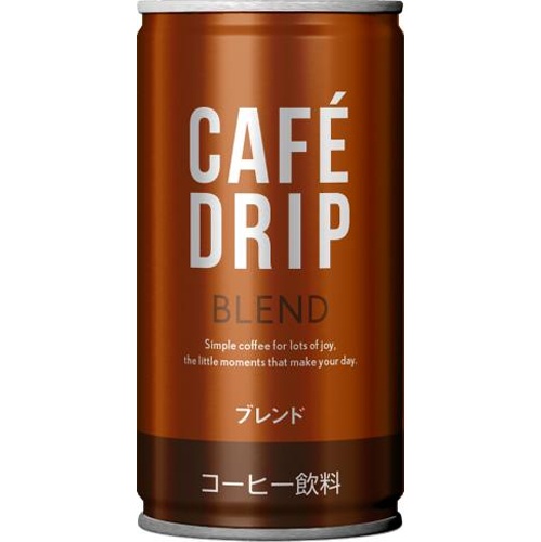 富永 カフェドリップ ブレンドコーヒー缶１８５ｇ 【新商品 8/1 発売】 □お取り寄せ品 【購入入数３０個】