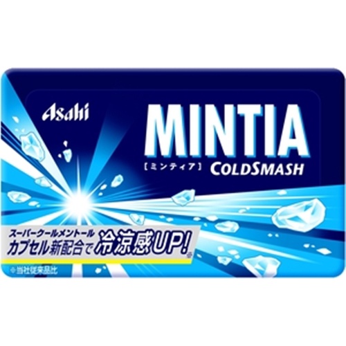 アサヒグループ食品 ミンティア コールドスマッシュ５０粒 【今月の特売 菓子】 【購入入数１０個】