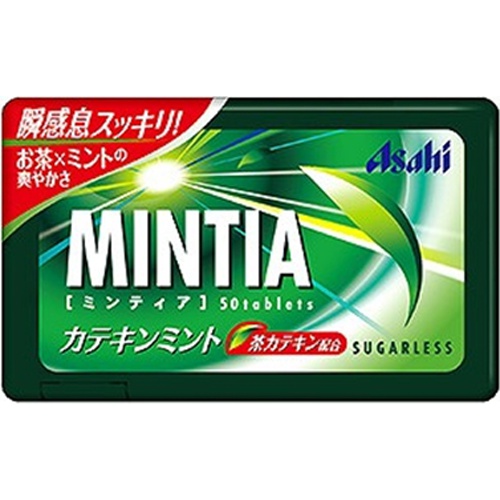 アサヒグループ食品 ミンティア カテキンミント５０粒 【今月の特売 菓子】 △ 【購入入数１０個】