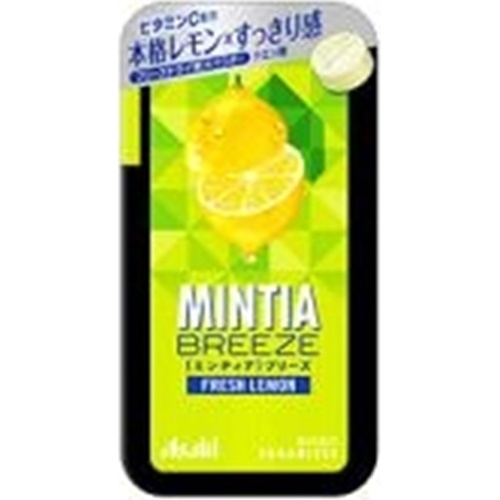 アサヒグループ食品 ミンティアブリーズ フレッシュレモン 【今月の特売 菓子】 △ 【購入入数８個】