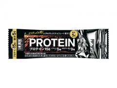 アサヒグループ食品 １本満足バー プロテインブラック 【今月の特売 その他加工食品】 △ 【購入入数９個】
