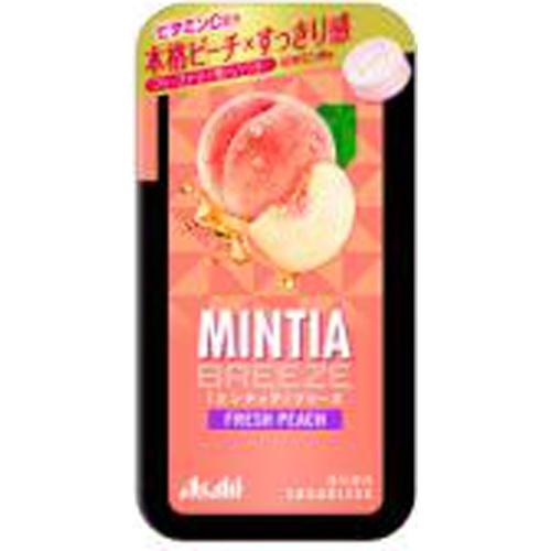 アサヒグループ食品 ミンティアブリーズフレッシュピーチ３０粒 【今月の特売 菓子】 △ 【購入入数９６個】