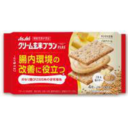 アサヒグループ食品 クリーム玄米ブランプラス ごま＆塩バター △ 【購入入数６個】