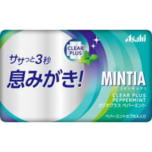 アサヒグループ食品 ミンティアクリアプラスペパーミント 【新商品 3/4 発売】  【購入入数１０個】