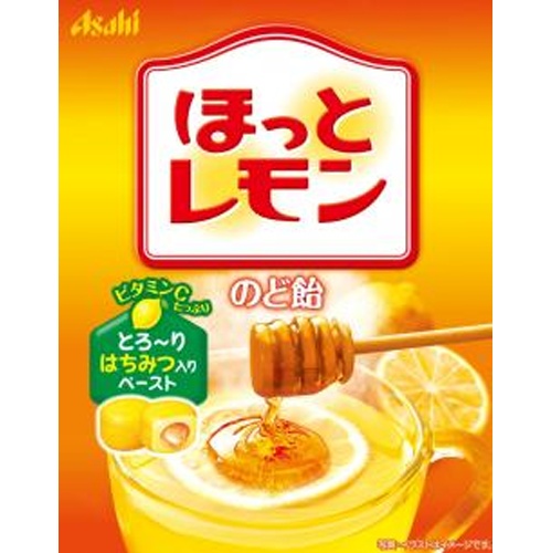 アサヒグループ食品 ほっとレモンのど飴 ８０ｇ □お取り寄せ品 【購入入数４８個】