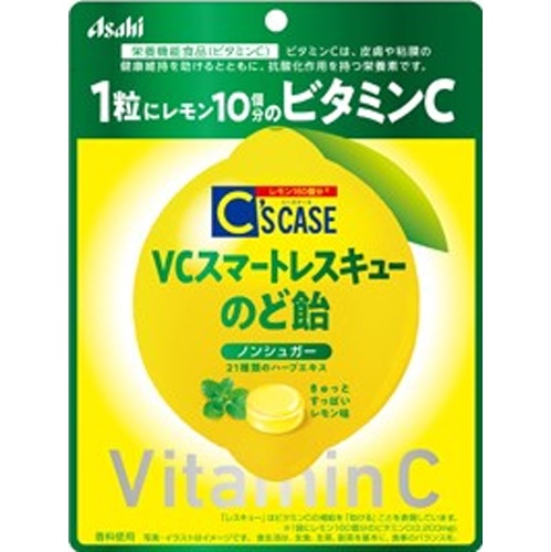 アサヒグループ食品 シーズケースＶＣスマートレスキューのど飴 【新商品 4/7 発売】 □お取り寄せ品 【購入入数４８個】