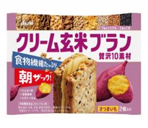 アサヒＧクリーム玄米ブラン贅沢１０素材さつまいも 【新商品 9/1 発売】 □お取り寄せ品 【購入入数７２個】
