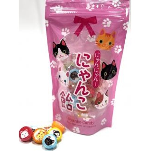 ★金太郎飴 にゃんこ飴スタンドパック ２０粒 △ 【購入入数３０個】