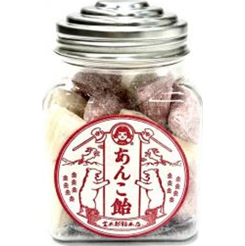 ★金太郎飴 レトロボトルあんこ飴１３０ｇ △ 【購入入数１６個】