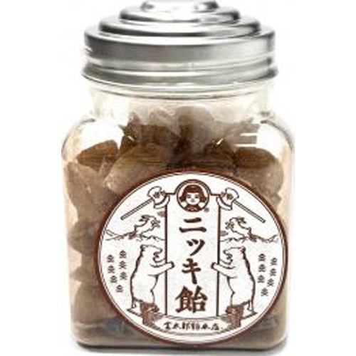 ★金太郎飴 レトロボトルニッキ飴１３０ｇ △ 【購入入数１６個】