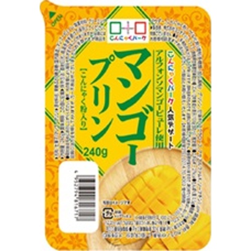 ヨコオ マンゴーカッププリン ２４０ｇ □お取り寄せ品 【購入入数３６個】