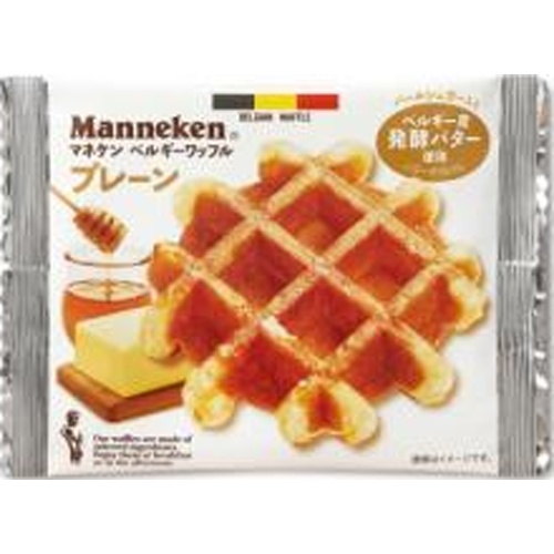 マネケン プレーンワッフル １個  【購入入数６個】