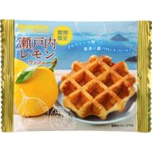 マネケン 瀬戸内レモンワッフル１個 【新商品 6/1 発売】 □お取り寄せ品 【購入入数６個】
