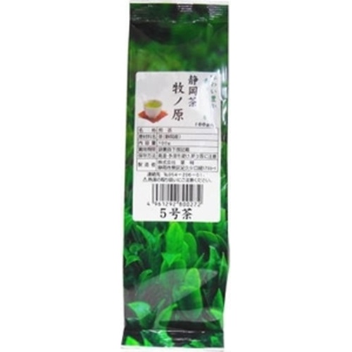 葉桐 静岡茶牧ノ原 ５号茶１００ｇ △ 【購入入数１０個】