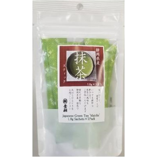 葉桐 静岡抹茶スティック１．８ｇ×７Ｐ □お取り寄せ品 【購入入数１０個】
